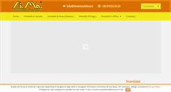 Desktop Screenshot of fimaimmobiliare.it